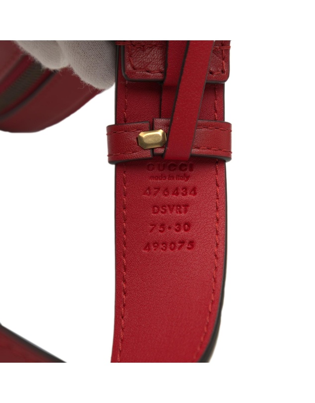 Pre-Loved by Azura Reborn - Pre-Loved GG Marmont Matelasse Leather Belt Bag