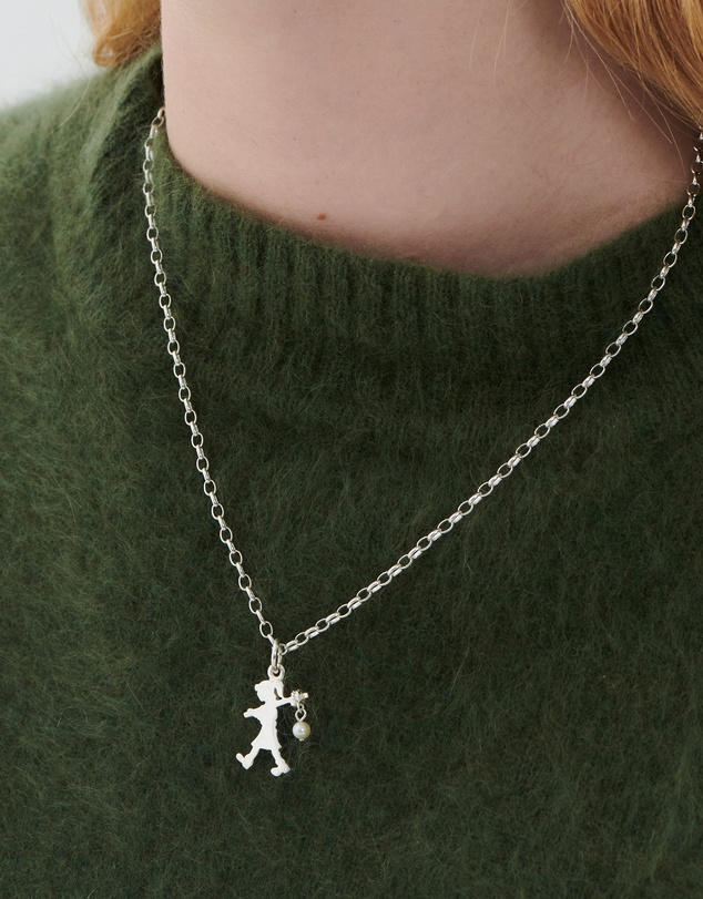 Karen Walker - Girl with a Pearl Necklace