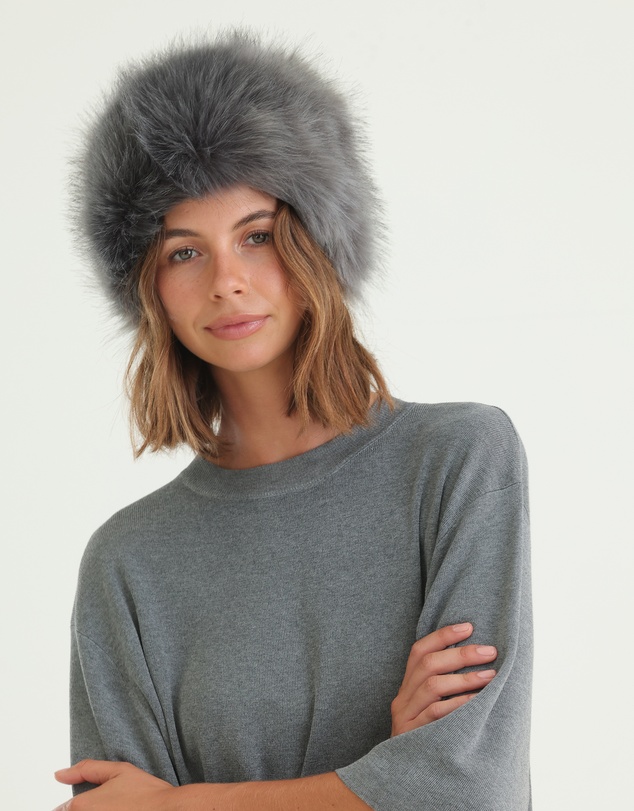 Morgan & Taylor - Elaina Faux Fur Cossack Ski Hat