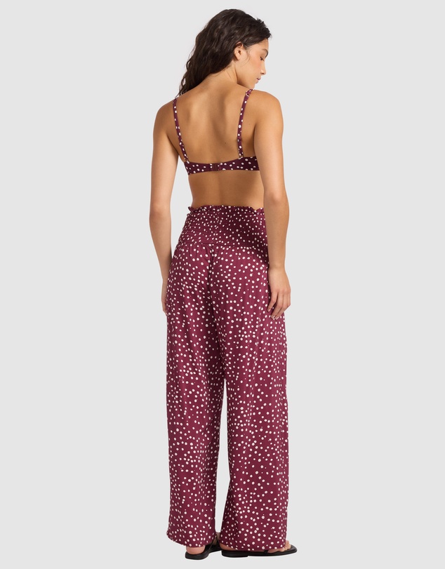 Seafolly - Dolce Dot Shirred Waist Pant