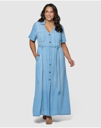 Indigo Tonic - Naomi Chambray Maxi Dress
