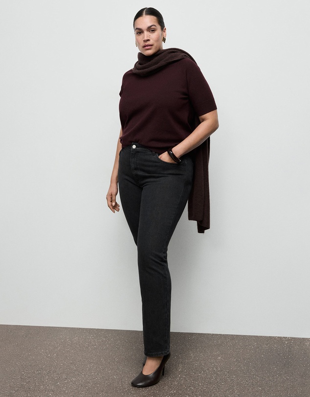 M.N.G - Slim-Fit High-Waist Jeans