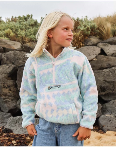 Skwosh - Chilladelphia Kids Polar Fleece Half Zip