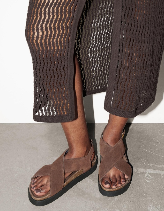 & Other Stories - Criss-Cross Leather Sandals