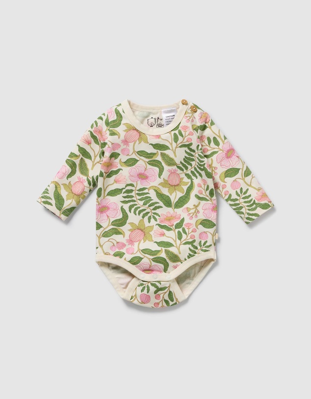 Wilson & Frenchy - Ma Fleur Organic Bodysuit - Babies