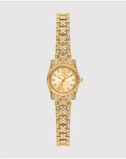 Michael Kors - Lexington Gold Tone Analogue Watch