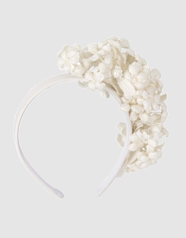Max Alexander - Cream Flower Fascinator Headband