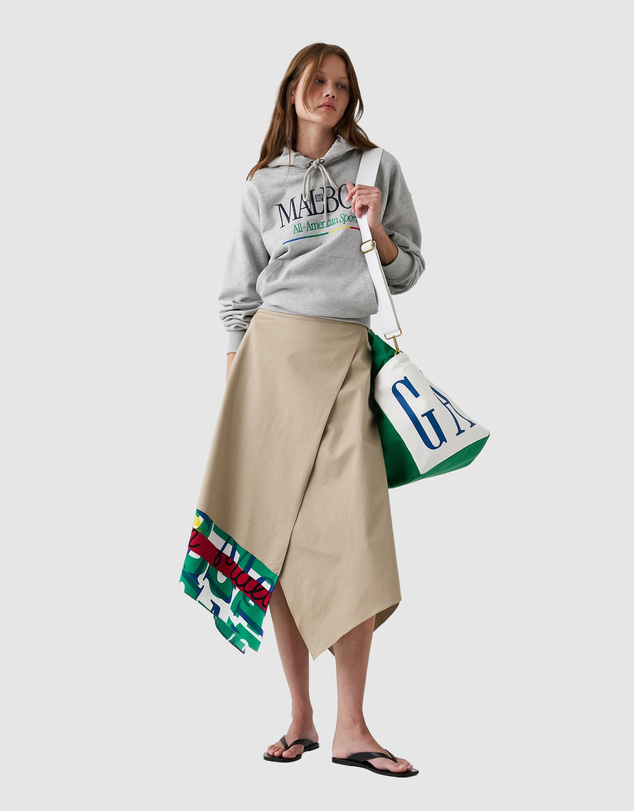 GAP - GAP x Malbon Asymetrical Hem Skirt
