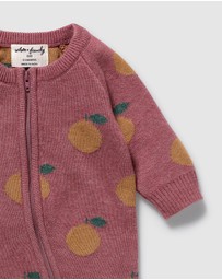 Wilson & Frenchy - Organic Knitted Jacquard Growsuit - Babies