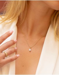 Mestige - Luna Marquise Set - 18K Gold Plated