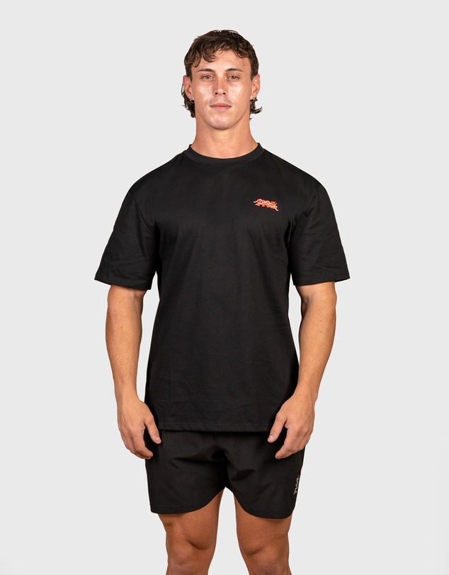 TWL - Oversized T-Shirt Eat Pasta Run Fasta V2