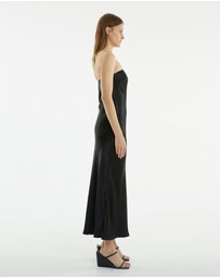 Third Form - Crush Bias Strapless Dress