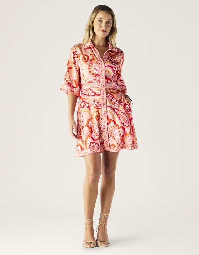 MOS The Label - Serena Print Mini Dress