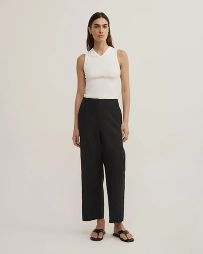 Witchery - Linen Crop Pants