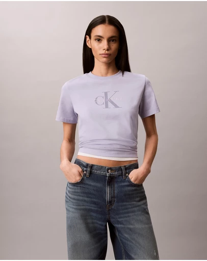Calvin Klein Jeans - Embroidered Monogram Logo Tee