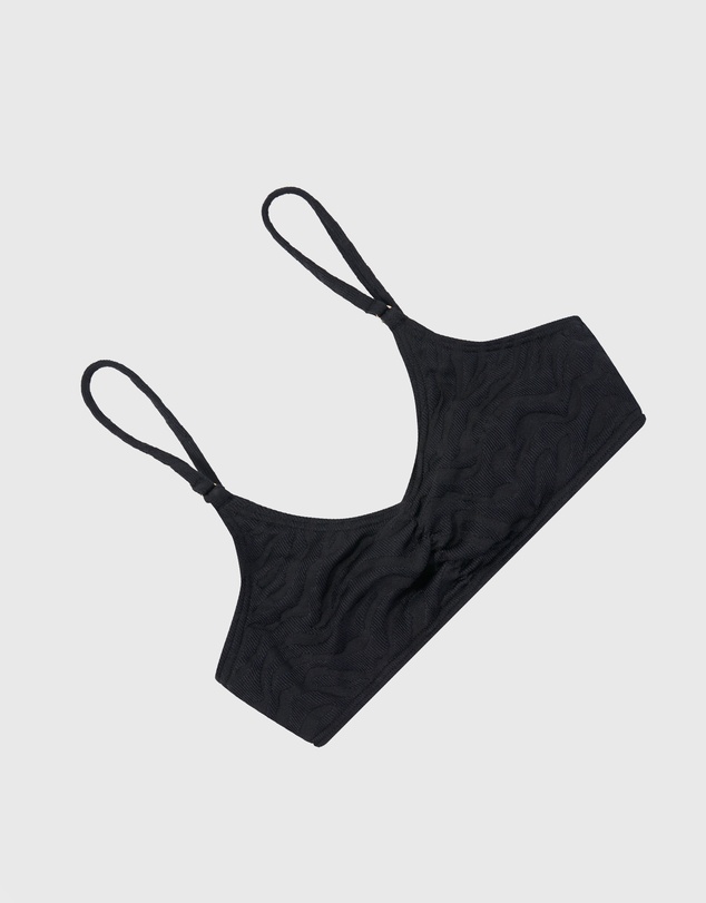 Aqua Blu Kids - Stepping Stones Black Active Bikini Set - Teens