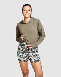 BAHE - Zephyr Short Boxy Hooded Tee