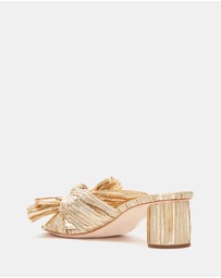 Loeffler Randall - Emilia Pleated Knot Mules