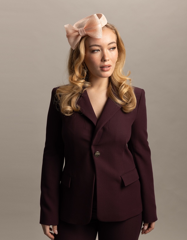 Morgan & Taylor - Juliet Fascinator in Pink