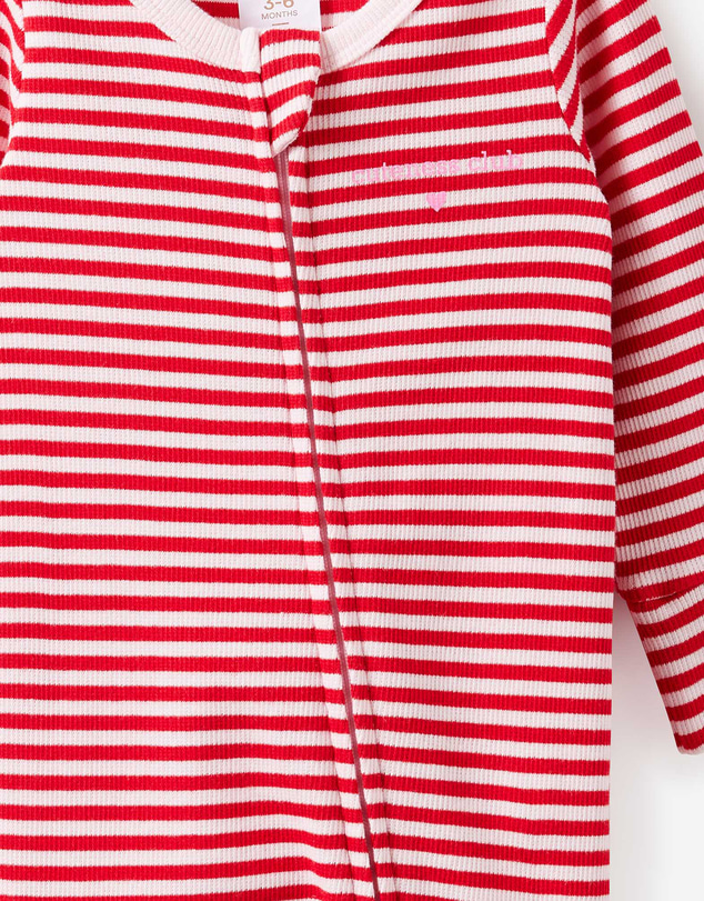 Cotton On Kids - Growie Long Sleeve Zip Romper