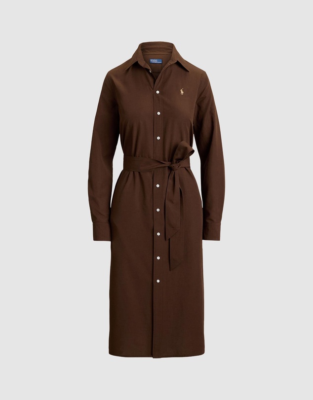 Polo Ralph Lauren - Cotton-Linen Belted Shirtdress