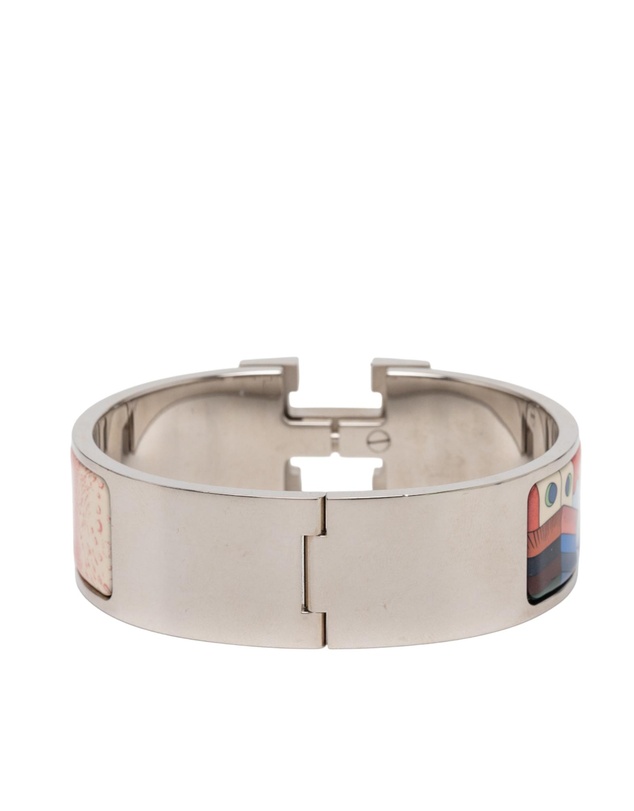 Pre-Loved by Azura Reborn - Pre-Loved Wide Enamel Cosmographia Universalis Clic Clac H Bracelet PM