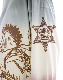 THE TALES - Cowboys Forever Tie Dye Long Sleeve Tee