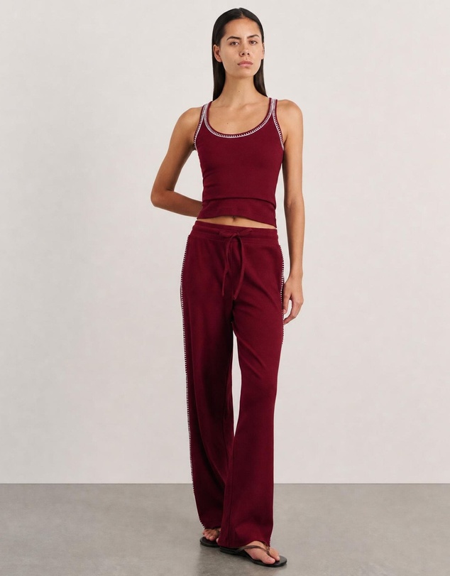 Jag - Celina Blanket Stitch Pant
