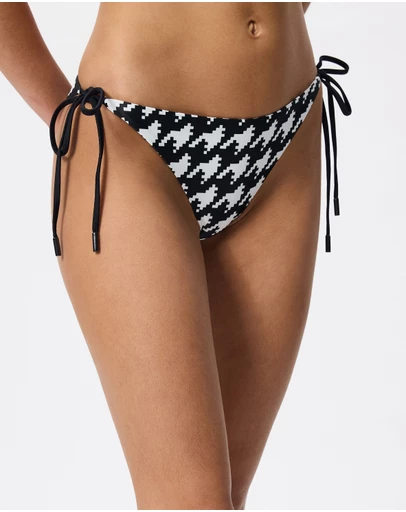 Perfect Moment - Houndstooth Pm Bikini Bottom