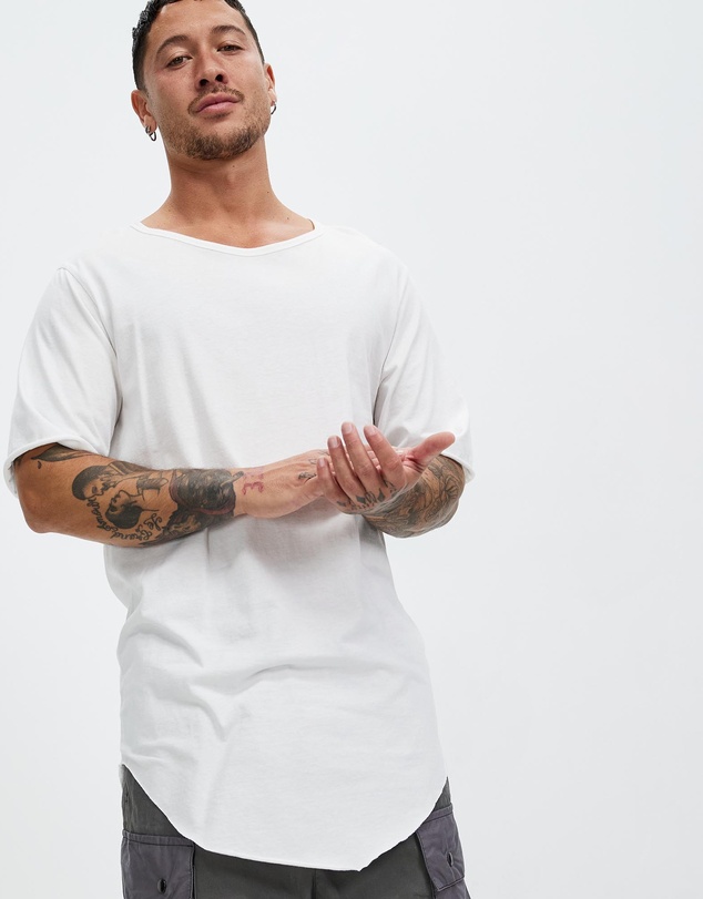Surrounded By Ghosts - The Devilline Curved Hem T-Shirt