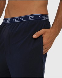 Coast Clothing - Navy Lounge Pants