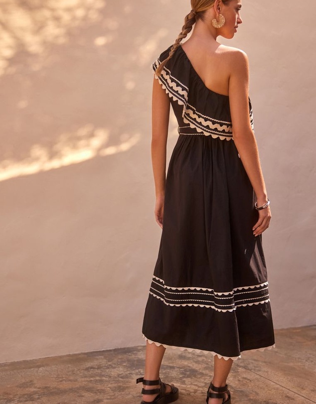 NEXT - One Shoulder Rik Rak Summer Dress