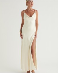 MOS The Label - Calista Cowl Neck Midi Dress
