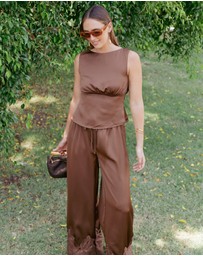Petal & Pup - Wynn Top - Chocolate