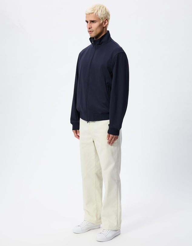Emporio Armani - Waffle-Effect Amure Fabric Blouson Jacket