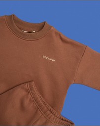 Tiny Trove - Woodie 3D Logo Tracksuit - Babies-Kids