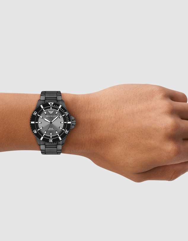 Emporio Armani - Black Analogue Watch