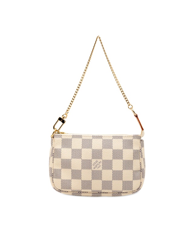 Pre-Loved by Azura Reborn - Pre-Loved Damier Azur Mini Pochette Accessoires