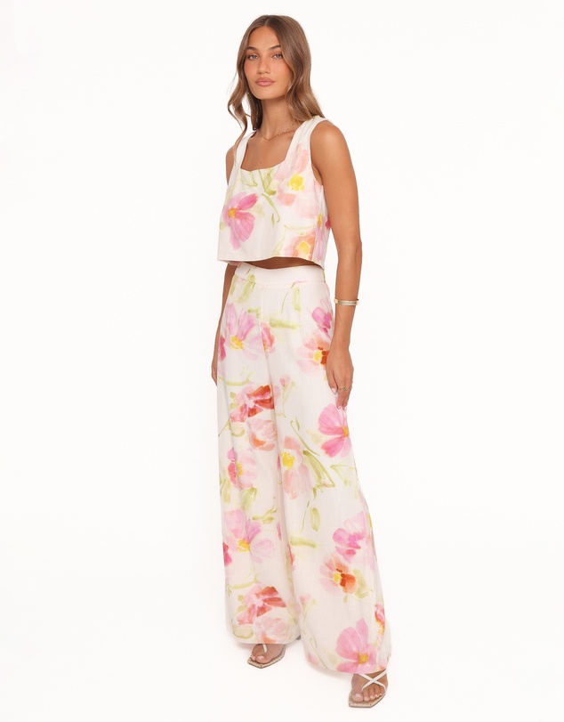 Petal & Pup - Devlin Pant - Pink Garden Floral