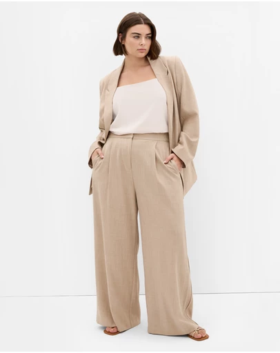 City Chic - Blakely Blazer - latte