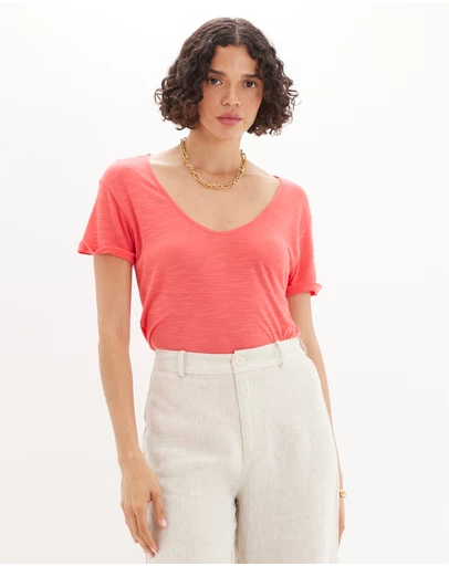 Amelius - Antonella Rolled Sleeve Tee