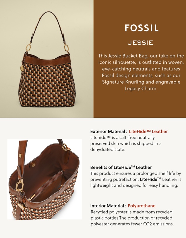 Fossil - Jessie Brown Shoulder Bag