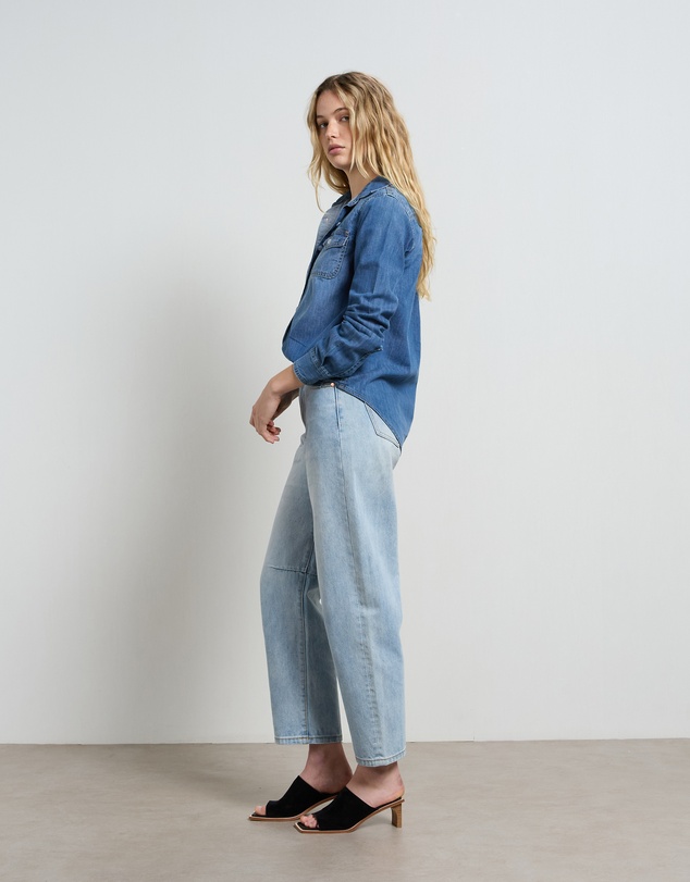 DRICOPER DENIM - Valiant Blue Denim Shirt