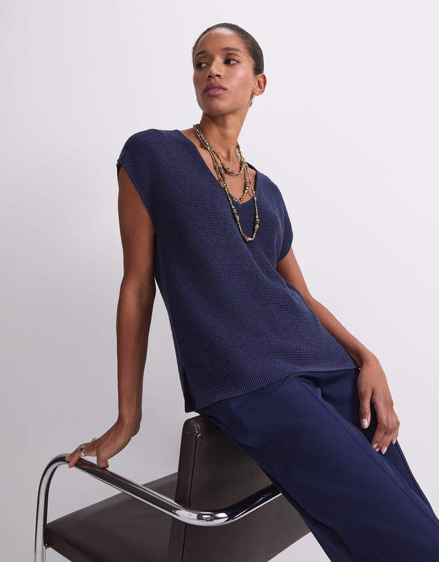 Sportscraft - Luisa V Neck Knit Top