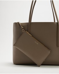 Calvin Klein - Foil Logo Tote W/ Pouch