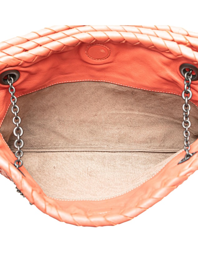 Bottega Veneta - Pre-Loved Nappa Intrecciato Duo Shoulder Bag
