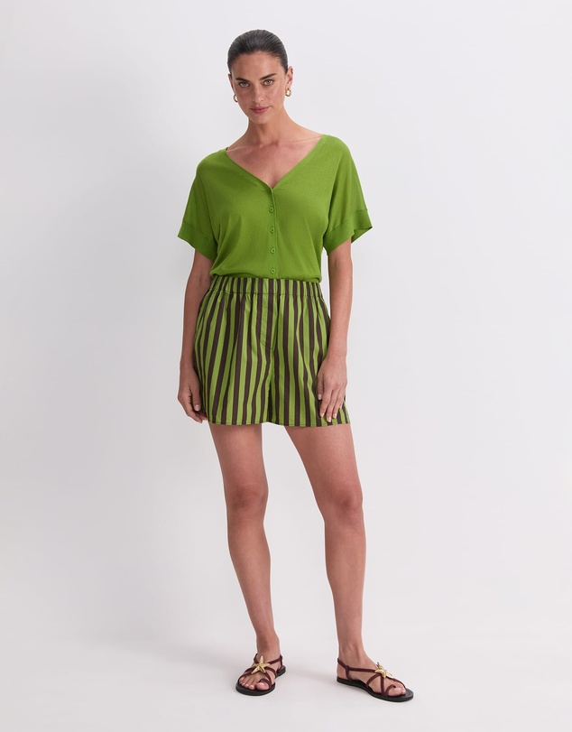 Sportscraft - Tara Stripe Cotton Short