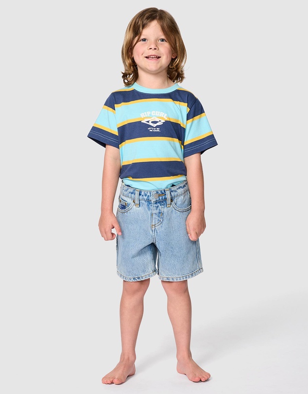 Rip Curl - Hyped Up Denim Shorts - Kids-Teens