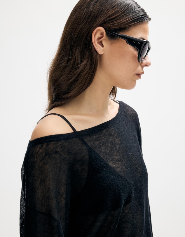 Minima Esenciales - Noemi Merino Wool Knit Top