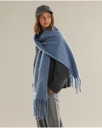 Morgan & Taylor - Ella Woven Scarf in Blue